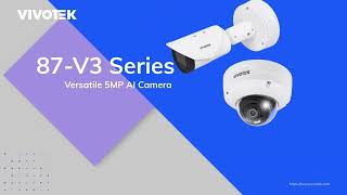 VSeries new 5MP AI camera Any Location in Any Situation  87V3 [upl. by Elleved]