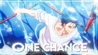 Jujutsu Kaisen quotToji Fushiguroquot II One Chance II EditAMV [upl. by Enined]