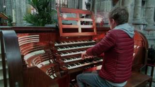 Jesu bleibet meine freude  improvisatie Gert van Hoef  St Baafs Kathedraal Gent [upl. by Amiarom]