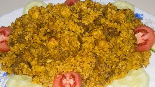 খাসির মাথা দিয়ে খিচুড়ি রেসিপি  Khichuri With Goat Head  Khasir Matha Deye khichuri Recipe [upl. by Eenyaj698]