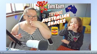 Minnesotans Trying Australian Snacks [upl. by Htaek]