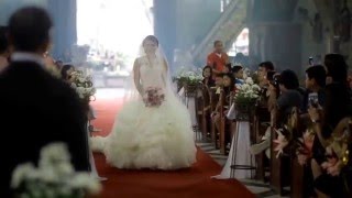 Entourage amp Bridal March  Philippine Wedding [upl. by Heinrike]