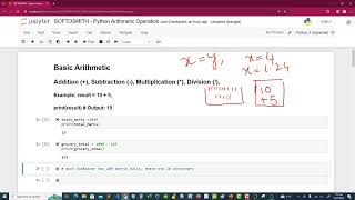 Arithmetic Operators in Python  Basic Operators in Python  Python Tutorial In Hindi [upl. by Oremodlab]