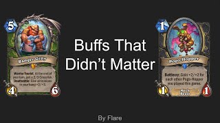 A Powerpoint About Buffs That Didnt Matter [upl. by Ecila]