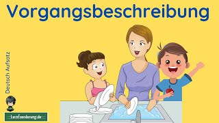 Vorgangsbeschreibung in 6 Schritten  so gelingt dir der Aufsatz [upl. by Nyrraf938]