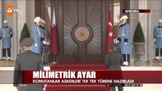 Cumhurbaşkanlığında Muhafız Askerlerine Milimetrik Ayar [upl. by Frangos]