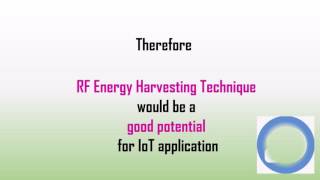 MY208  An RF energy harvesting system for IoT application [upl. by Anitroc]