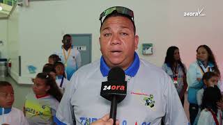 Edmond Tromp Turtle amp21 Athletic Aruba a regresa cu nuebe medaya fo’i Corsou [upl. by Jobey]