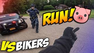 COPS VS BIKERS  MOTORCYCLE POLICE CHASE  Best Compilation 2024 [upl. by Asli]