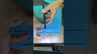 Samsung A52 back cover removal trick [upl. by Ahseekat]