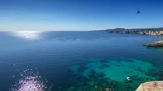 Magnifique panorama sur les bouches de Bonifacio en Corse depuis le phare de Capo Pertusato [upl. by Hermine]