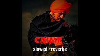 crime song slowed reverbe [upl. by Llewop]