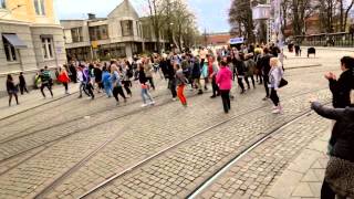 Flashmob Dansens dag Norrköping OFFICIAL [upl. by Hirasuna727]