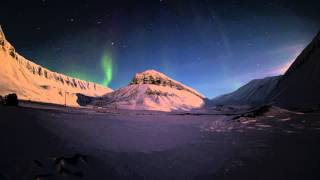 Northern lights Svalbard [upl. by Llyrat]