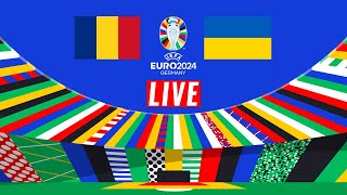 بث مباشر مباراة رومانيا وأوكرانيا يورو2024Romania vs Ukraine live UEFA Euro [upl. by Slayton]