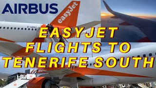 Tenerife Travel Journeys on Easyjet January 2024 [upl. by Iosep]