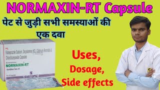 Normaxin RT Capsule । uses ।side effects। dose । benefits in hindi । पेट की सभी बीमारियों की दवा । [upl. by Packer386]