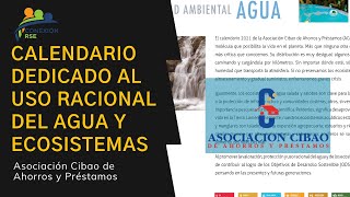 Calendario de Asociación Cibao es dedicado al uso racional del agua y ecosistemas [upl. by Harley]