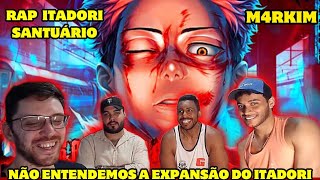 React RAP Itadori Yuji Jujutsu Kaisen  Santuário  M4rkim [upl. by Notniuqal]