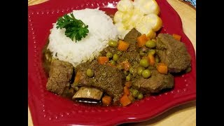 SECO DE CARNE PERUANO AL ESTILO DE LA COCINA DE MAYRI [upl. by Lyris]