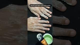 Hand and feet Care at home selfcare trending home [upl. by Ailadgim]