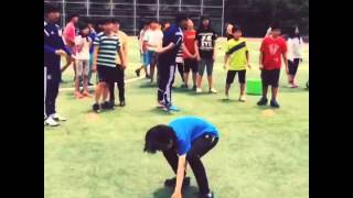 울산현대찾아가는 축구클리닉  내황초등학교 [upl. by Havot]