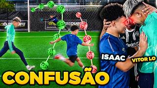 DESAFIO DA BOLA DA SORTE DEU CONFUSÃO 😬 VITOR x ISAAC [upl. by Nohtahoj]