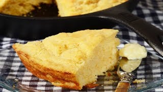 Cornbread Recipe Demonstration  Joyofbakingcom [upl. by Anailli58]