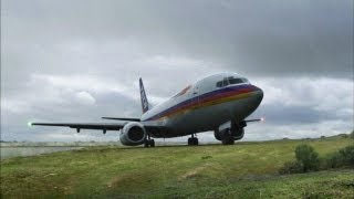 Miraculous Plane Landing on New Orleans Levee [upl. by Nylodam]