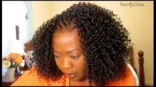 Crochet Braids Tutorial Water Wave By FreeTress [upl. by Mailli]