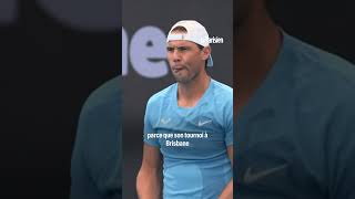 Nadal  un comeback une défaite et un sourire [upl. by Ainesell134]