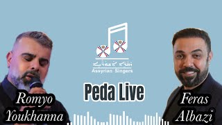 Romyo Youkhanna amp Feras Albazi peda Live 2024 [upl. by Neiht]