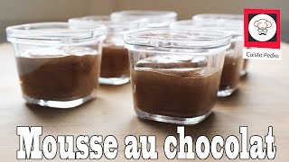 Recette mousse au chocolat Thermomix TM5 [upl. by Novaj]