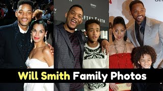 Actor Will Smith Family Photos With Spouse Ex Wife Son Daughter Parents Childhood Picture [upl. by Acisej307]