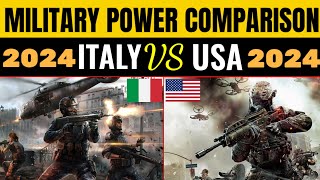 Italy vs USA military power comparison 2024USA vs Italy military power comparison 2024 [upl. by Eednyl]