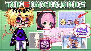 TOP 5 COOLEST GACHA MODS 🗣️🎉 Download link in description [upl. by Esenwahs475]