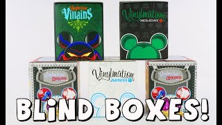 Disney Vinylmation Blind Box Unboxing  Disney Collectible Characters  Amy Jo DCTC Blind Boxes [upl. by Nwahsaj]