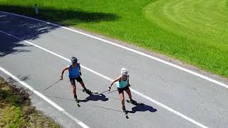 Fischer Nordic  Roller Skiing 2 [upl. by Dnomra]