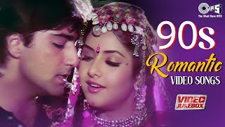 90s Romantic Video Songs  Bollywood Hindi Love Songs  Monsoon Special Romantic Songs Jukebox [upl. by Anolla]