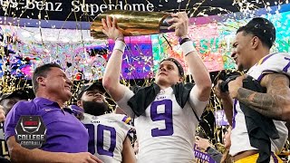 Clemson vs LSU CFP National Championship  College Football Highlights [upl. by Alehc]