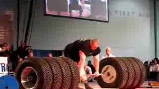 Benedikt Magnusson 1100 Pound Deadlift World Record [upl. by Grissom273]