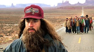 Forrest Gump runs across America for 1170 days and 16 hours [upl. by Anirdnaxela]