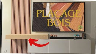 Placage bois console de meuble TV [upl. by Kara-Lynn]