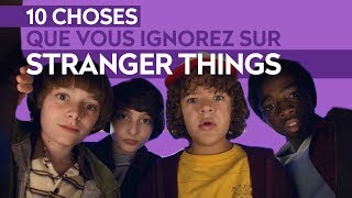 STRANGER THINGS  10 CHOSES QUE VOUS IGNOREZ SUR LA SÉRIE  AUFEMININ [upl. by Inaja]