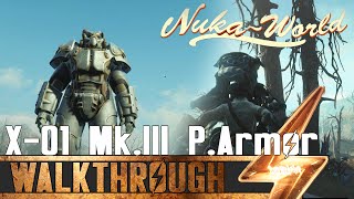 Fallout 4 Nuka World  X01 Mark III Power Armor Location Guide Showcase amp Stats [upl. by Enaelem]