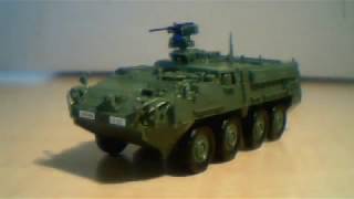 Amercom Collection Diecast 172 M1126 Stryker APC [upl. by Nylime]