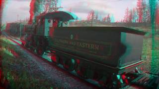 Red Dead Redemption 2 3D gameplay in VR Anaglyph version [upl. by Piscatelli]