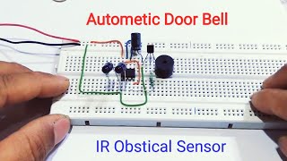 Autometic Door Bell Using IC 555 Timer  by Manmohan Pal [upl. by Ahsielat]