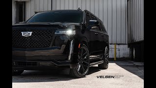 2022 CADILLAC ESCALADE  VELGEN LIGHT WEIGHT VFF12 [upl. by Ynnahc]