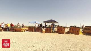 Pyrotechnicians prepare for over 20000 shell show at Melaleuca Freedom Celebration [upl. by Charlet]